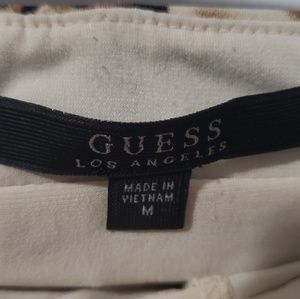 Guess Leopard Print long Skirt size M